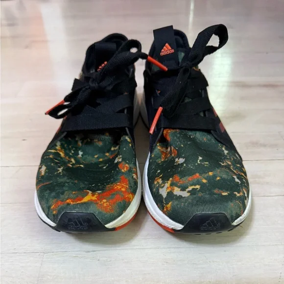 Adidas Sneakers - Black, Green, and Orange - Picture 2 of 7